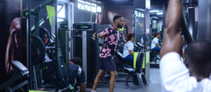 Free weights area